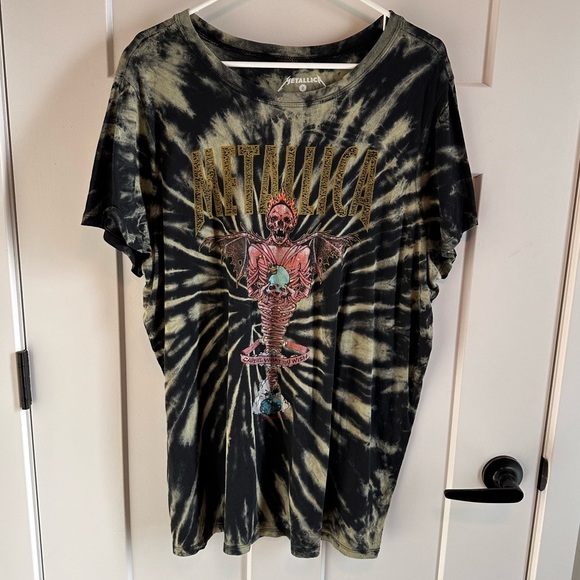 Metallica Tie Dyed Tee - Picture 2 of 5